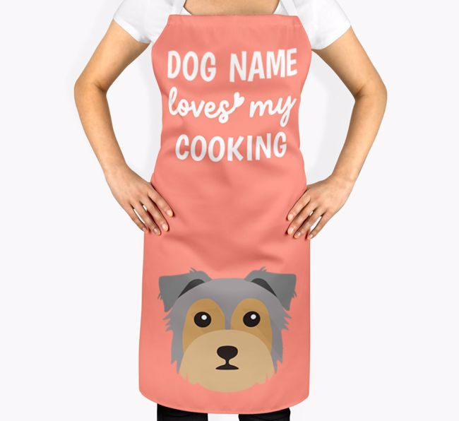 Loves My Cooking: Personalised {breedFullName} Apron